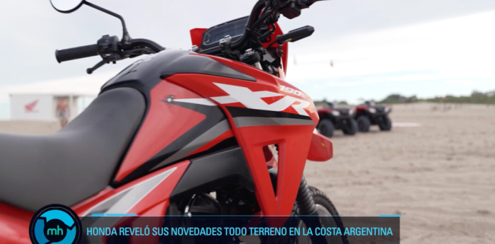 VIDEO: Honda reveló sus novedades todoterreno en la Costa Argentina