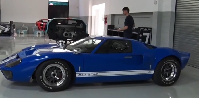 ¿Cómo es recrear el Ford GT40?