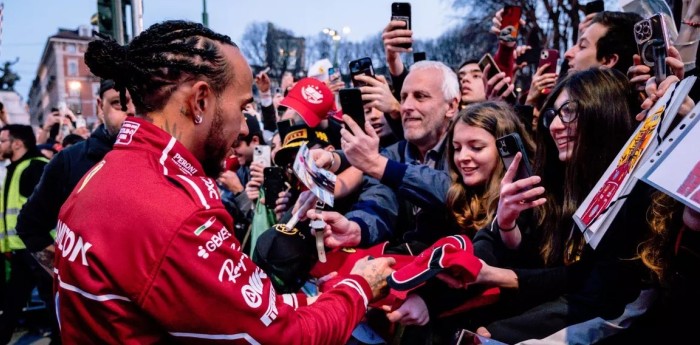 F1: Hamilton admitió que ya siente la presión de los tifosi