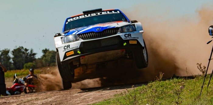 Rally Argentino: Robustelli marcó el ritmo del viernes en Pagos del Tuyú