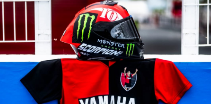 MotoGP: el emocionante homenaje de Alex Rins a Maradona en su casco