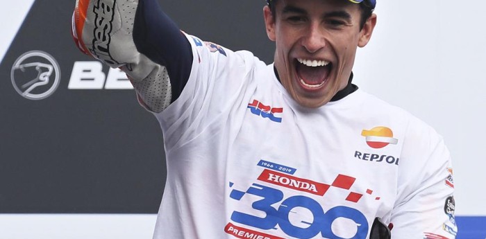 Marc Márquez ya es un 300 