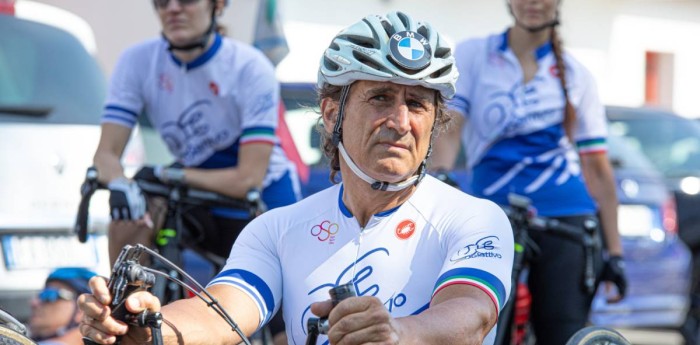 Alex Zanardi sufrió un grave accidente en Italia