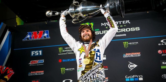 AMA Supercross: Anderson se corona campeón en la última fecha