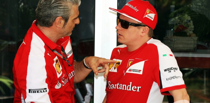 Raikkonen fue despedido por Arrivabene