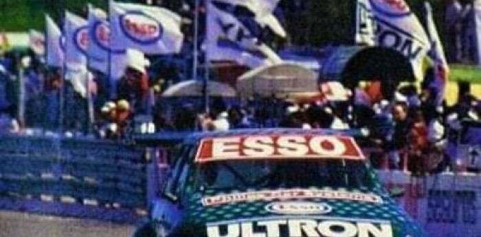 Recuerdo del primer triunfo de Bessone con Ford Escort en TC2000