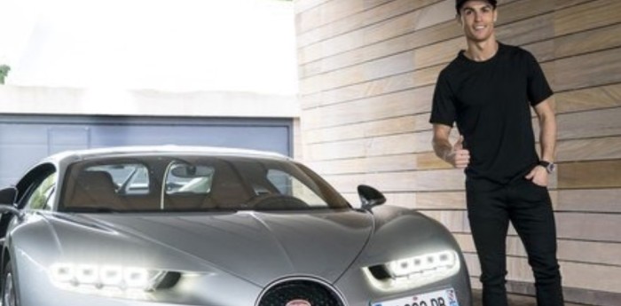 El nuevo Bugatti de Cristiano Ronaldo