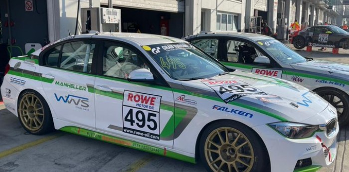 Federico Braga y Andrés Josephson corrieron en Nürburgring