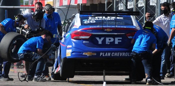 El equipo Chevrolet YPF postergó su prueba en el Cabalén