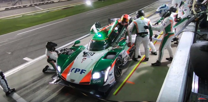 El blooper de Canapino en la noche de Daytona