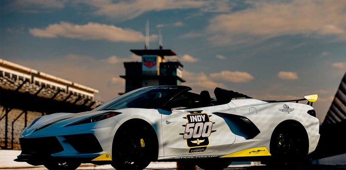 Chevrolet Corvette Stingray el pace car de Indy 500