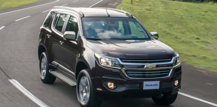 Chevrolet presentó la renovada Traiblazer en Brasil