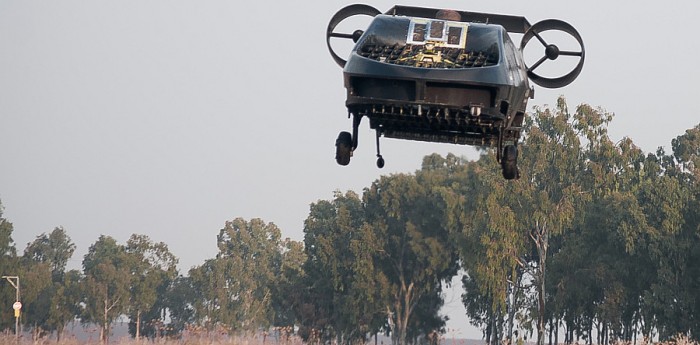 Auto Volador en Israel