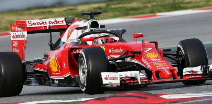 Ferrari estrenó el Halo