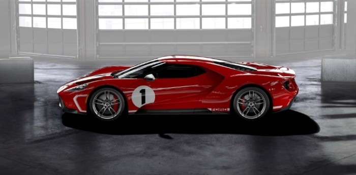 Edición limitada del Ford GT 67 Heritage