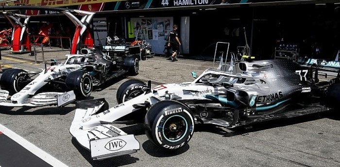 Mercedes cambia su decoración en el GP de Alemania