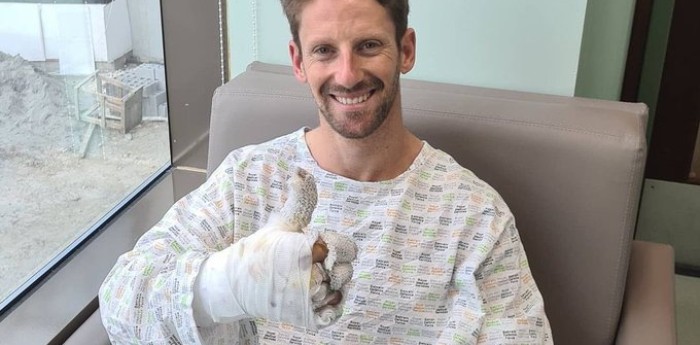 Grosjean: "Mi cuerpo se está recuperando bien"