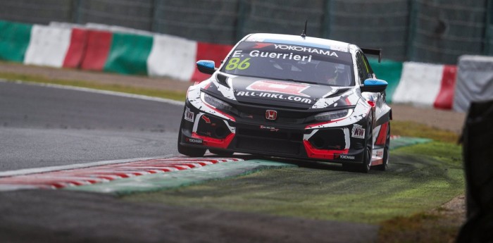 Guerrieri clasificó tercero y fue penalizado en Suzuka por el WTCR