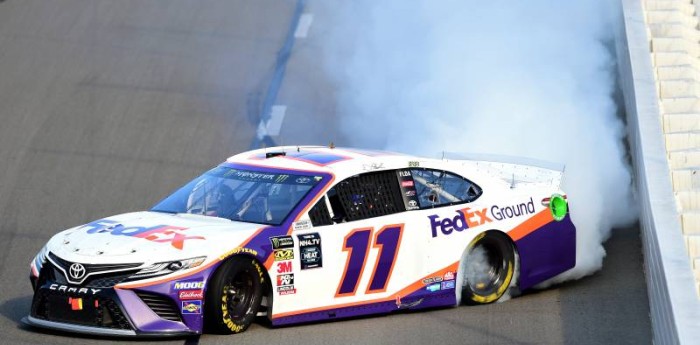 Denny Hamlin se llevó la carrera de Nascar en Pocono