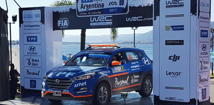 Hyundai será nuevamente vehículo oficial del Rally de Córdoba.