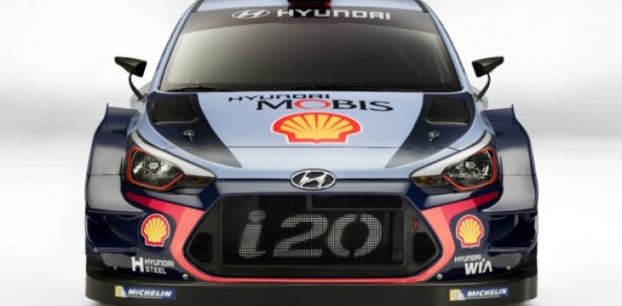 Hyundai presentó en Monza el nuevo i20 coupé WRC