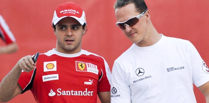 Felipe Massa habló de la salud de Michael Schumacher