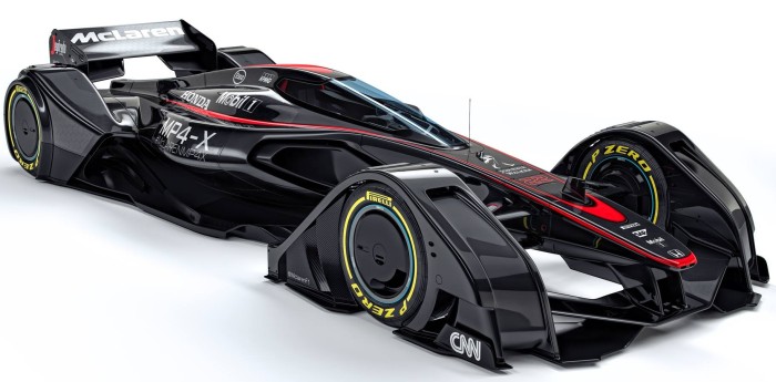 McLaren MP4-X, el futuro de la Fórmula 1