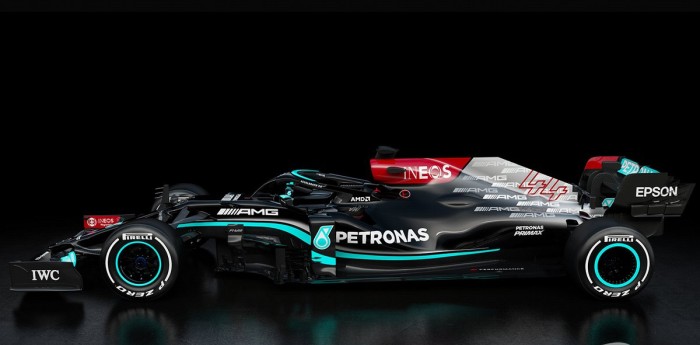 Fórmula 1: Mercedes presentó el W12, su nuevo auto para 2021