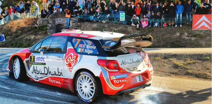 Pinchó Meeke, manda Ogier en Córcega