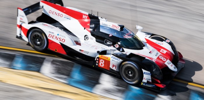 Primer ensayo en Sebring: Nakajima adelante, López escolta