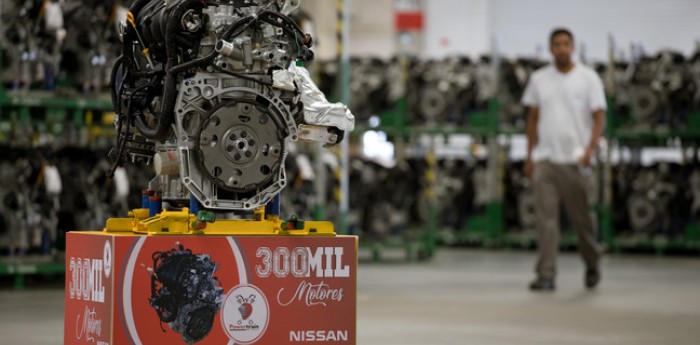 Nissan alcanzó la producción del motor número 300.000 en Brasil