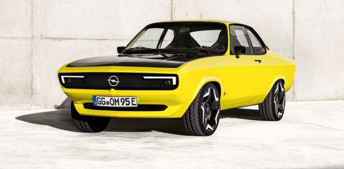 Opel Manta otro clásico que termina electrificado