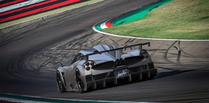 Pagani Imola:Exageradamente difícil de ver en persona