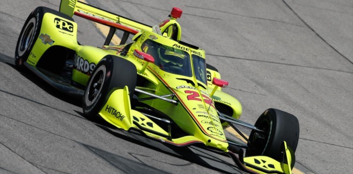 IndyCar en Iowa: victoria de Pagenaud y accidente de Herta