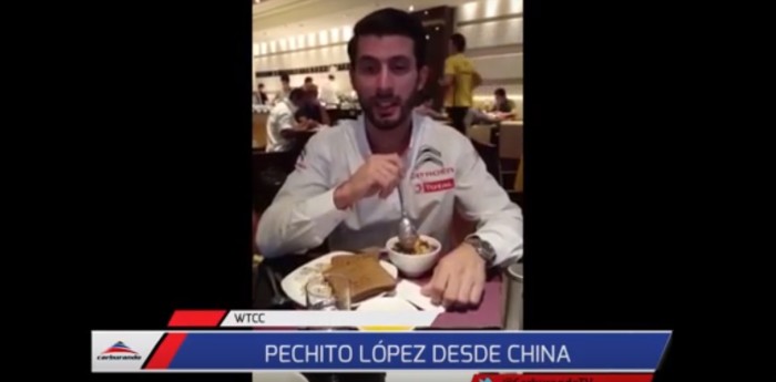 PECHITO COMPARTE EL DESAYUNO CON CARBURANDO