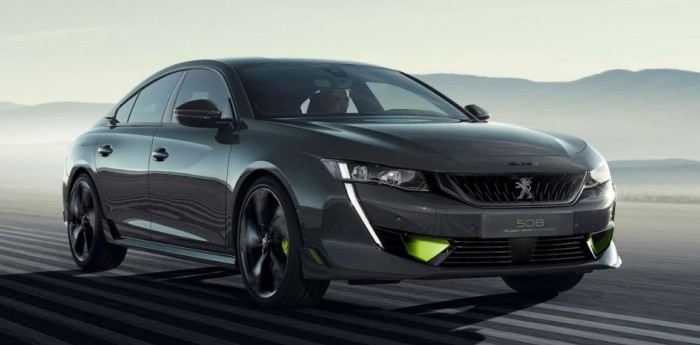 El nuevo Peugeot 508 Sport Engineered Concept, pura potencia