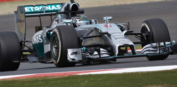 El avión de Rosberg