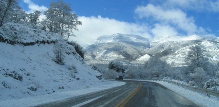 Consejos para transitar rumbo al sur y en caminos con nieve