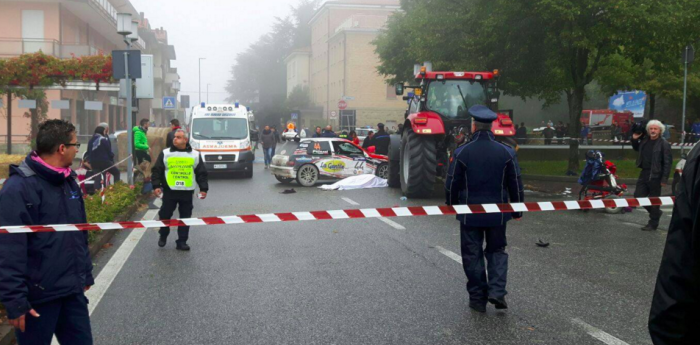 Tragedia en el rally de San Marino