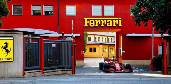 Ferrari presentó su sexteto mayor