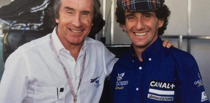 Jackie Stewart pone Fangio como el mejor y a Prost sobre Senna