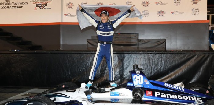 Takuma Sato ganó en IndyCar