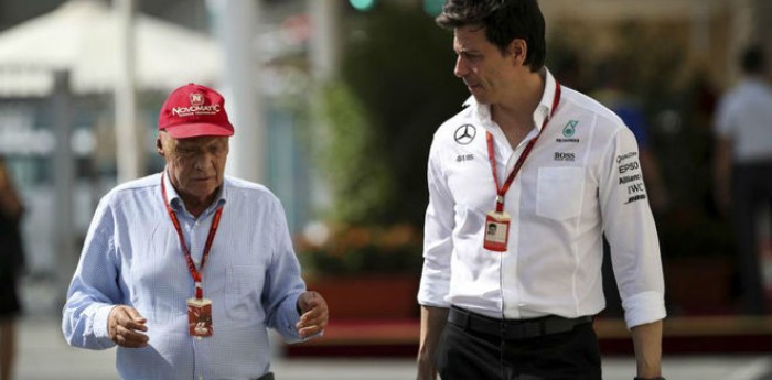 Toto Wolff se despide de su guía y amigo Niki Lauda