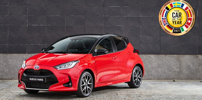 Toyota Yaris es el auto del año en Europa 2021