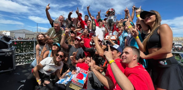 TN APAT: así se desató el festejo en el Saturni Racing con la consagración de Domenech