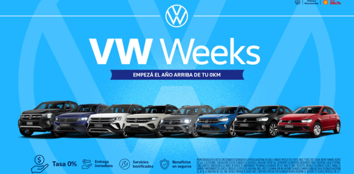 Vuelven las Volkswagen Weeks a tasa 0%