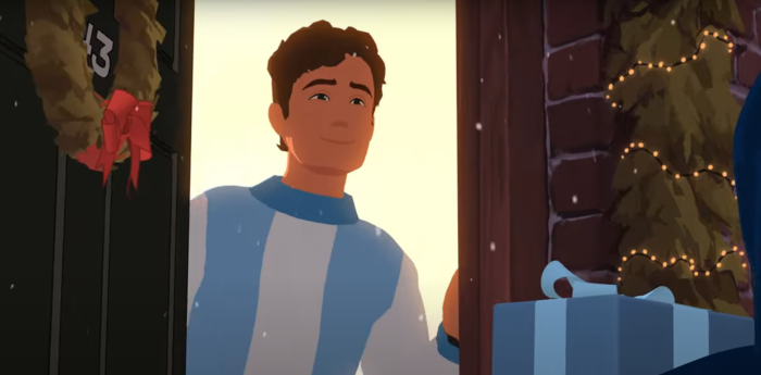 F1: ¡Franco versión animada! Williams compartió un video navideño incluyendo a Colapinto