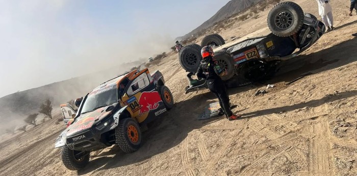 Dakar 2025: Laia Sanz sufrió un vuelco y busca seguir en competencia