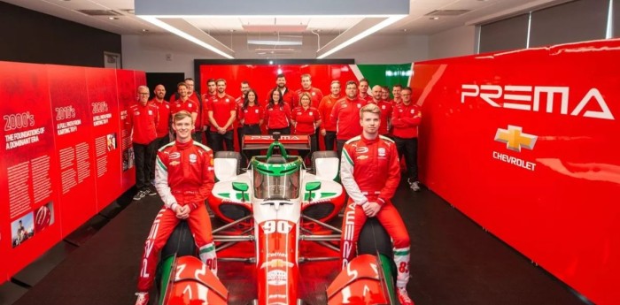 IndyCar: Prema presentó a su equipo para la temporada 2025