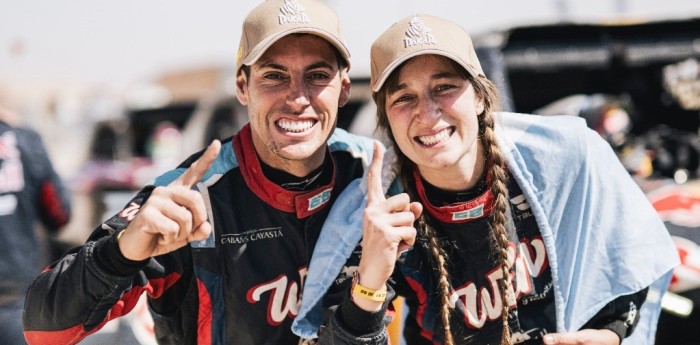 Nico Cavigliasso y Valen Pertegarini tras la consagración: "Ganar un Dakar juntos es algo soñado"